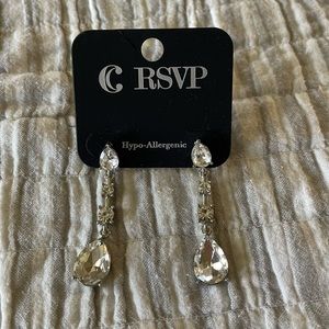 Jeweled Hanging Earrings